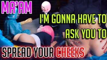 Wanita pengusaha Jepang berambut merah muda tertangkap basah sedang bercinta di ruang karantina virus Corona setelah tertangkap basah oleh seorang pria asing yang mengutak-atik vaginanya karena virus Corona COVID-19 dan tidak dapat kembali ke rumah


